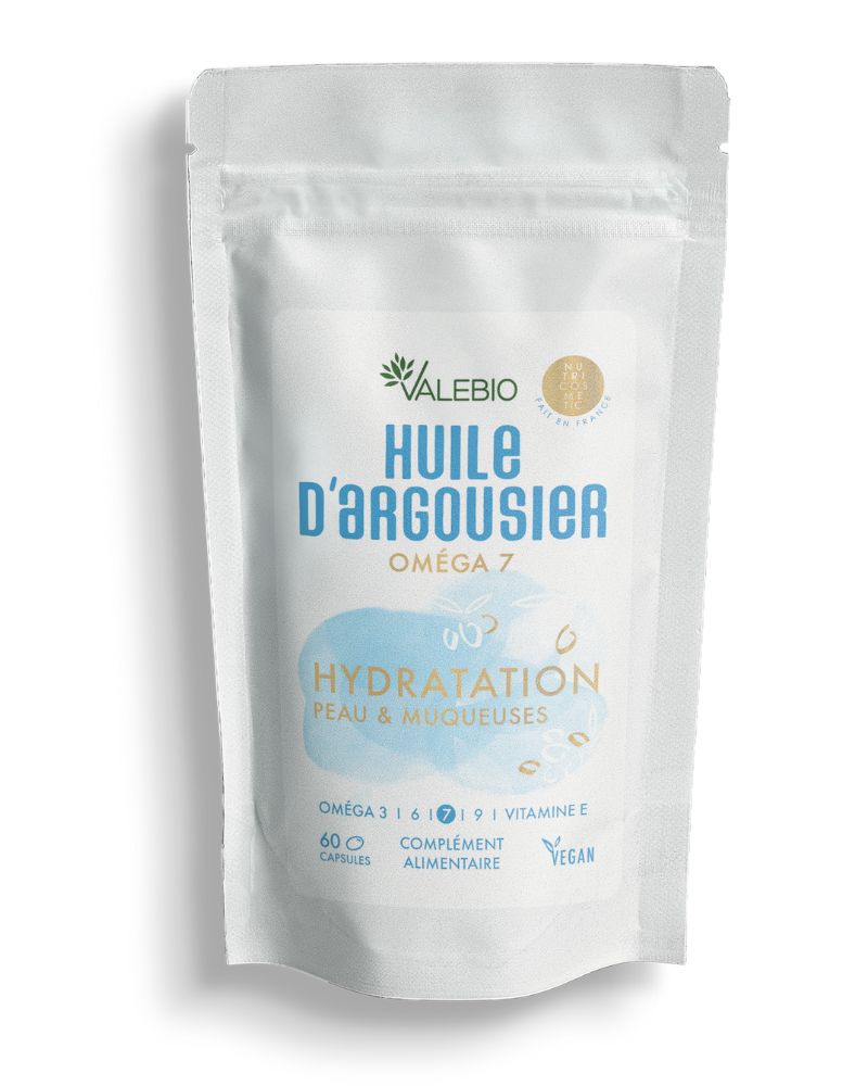 Huile d'Argousier Bio Valebio avec Vitamine E et Oméga 6